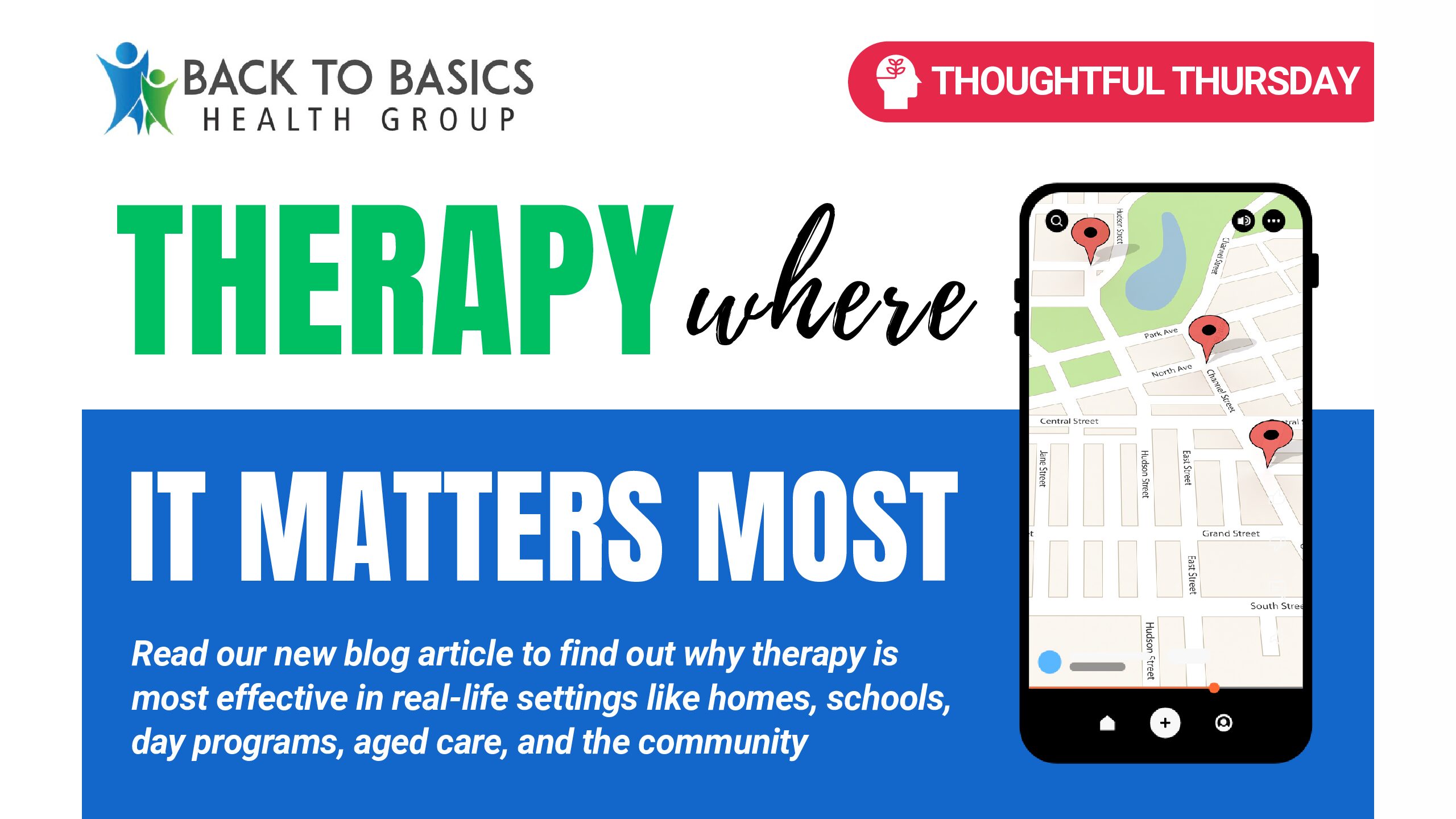 Therapy Where It Matters Most: Real Life Settings